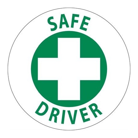 Safe Driver Hard Hat Emblem, Pk25